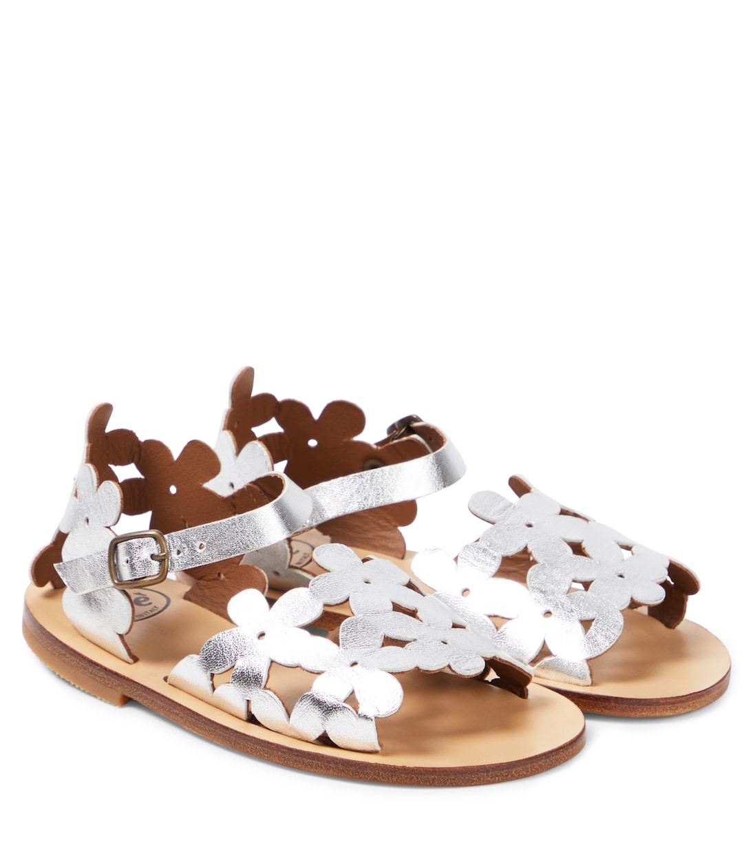 Sandalen Laminato aus Metallic-Leder | PèPè