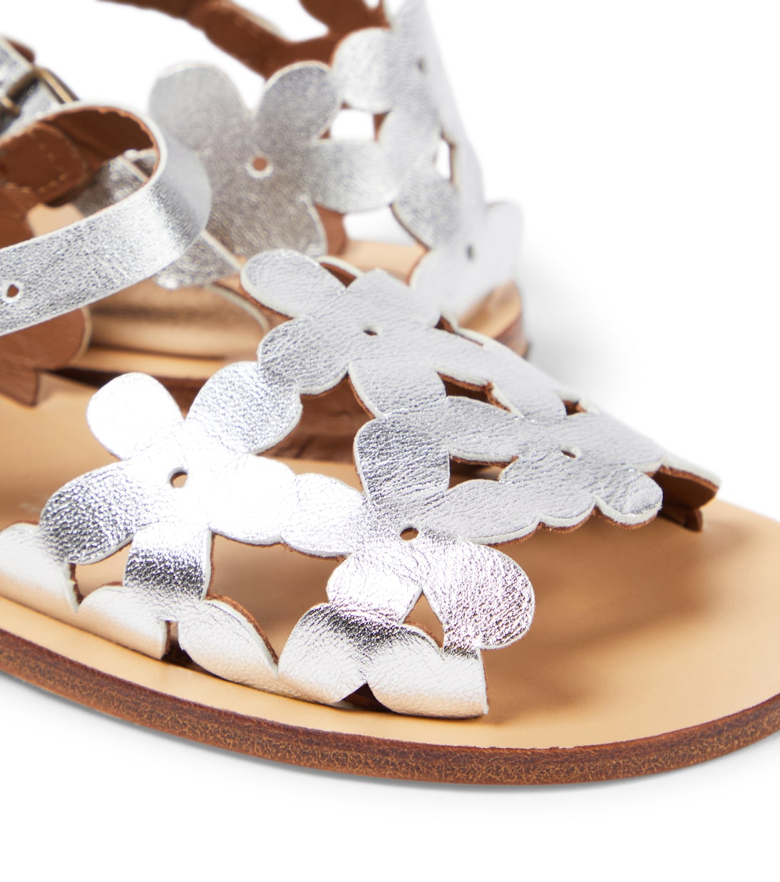 Sandalen Laminato aus Metallic-Leder | PèPè