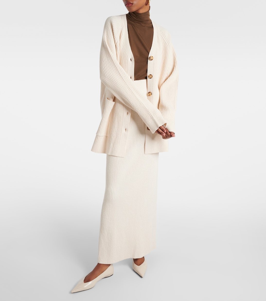 Maxirock aus einem Baumwollgemisch | Toteme