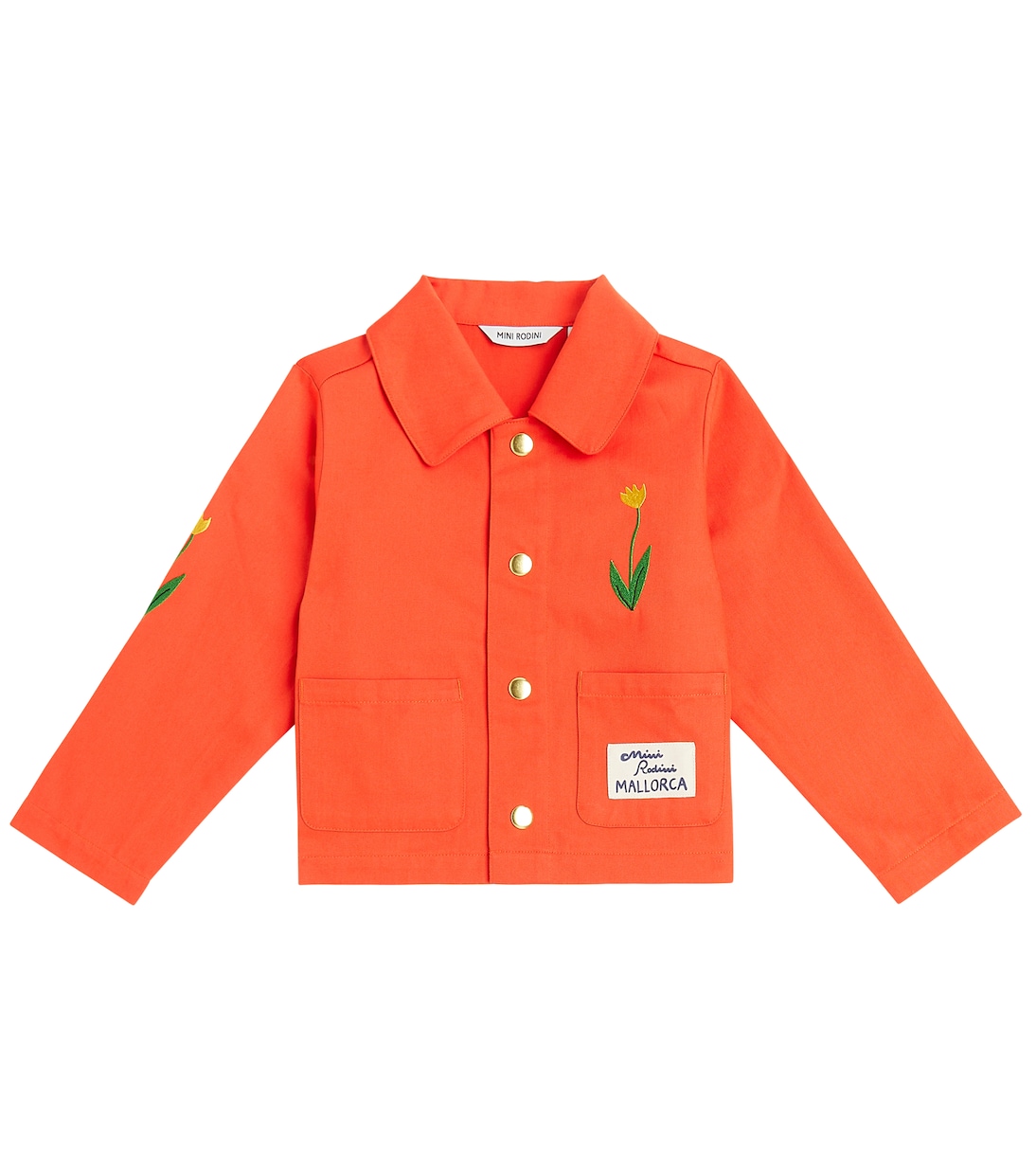 Bestickte Jacke Mallorca aus Baumwolle | Mini Rodini