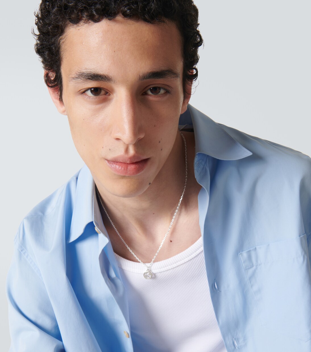 Collana in argento sterling Interlocking G | Gucci