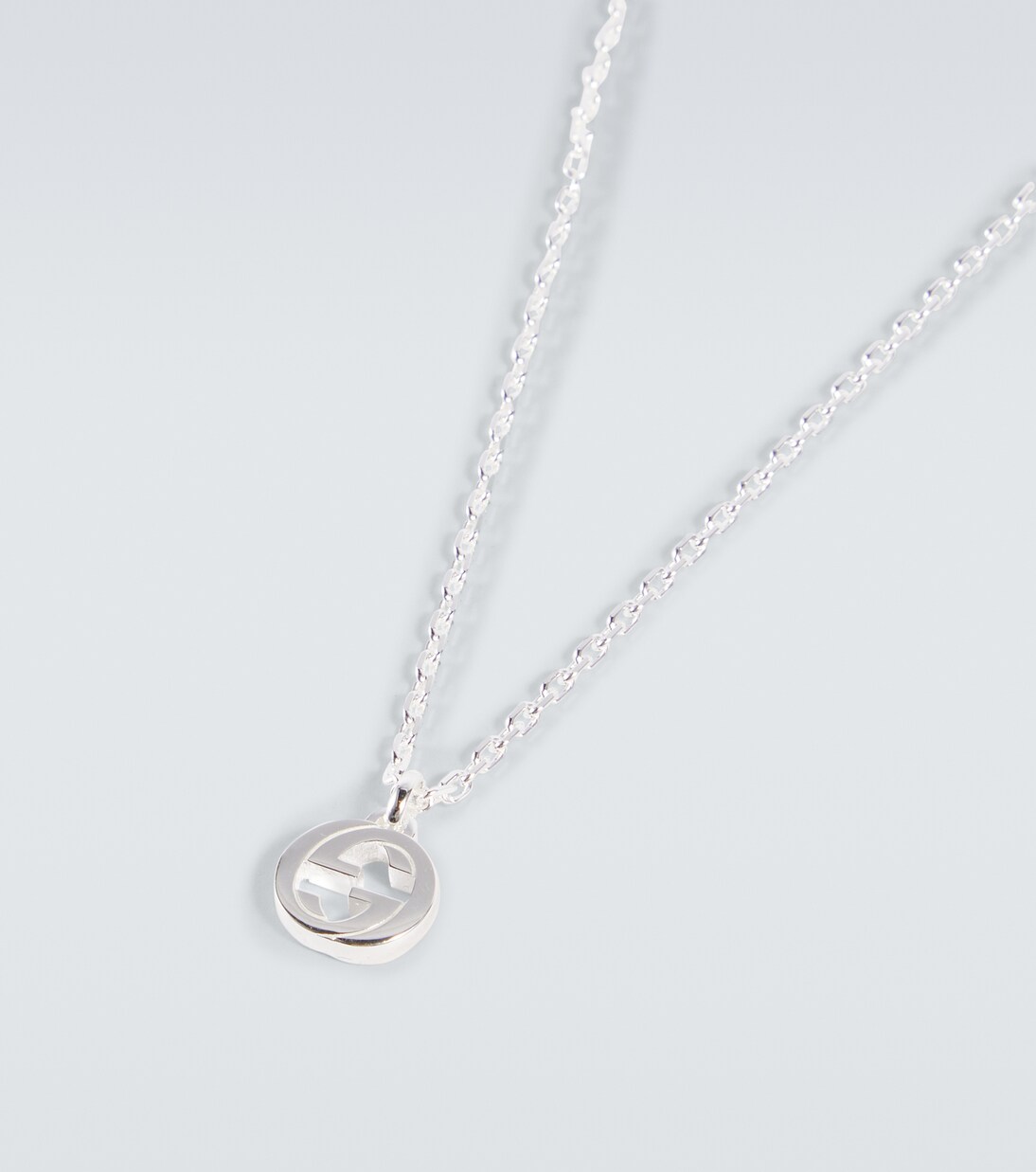 Collana in argento sterling Interlocking G | Gucci