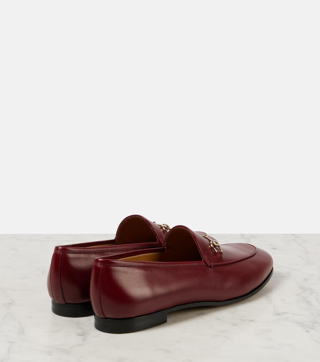 Gucci Jordaan Horsebit leather loafers | Gucci