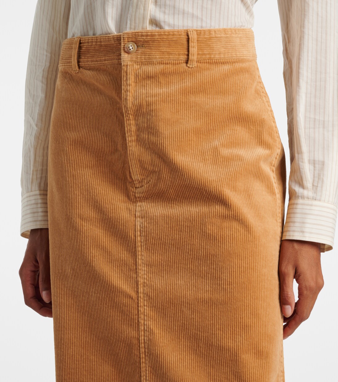 Cotton corduroy pencil skirt | Polo Ralph Lauren