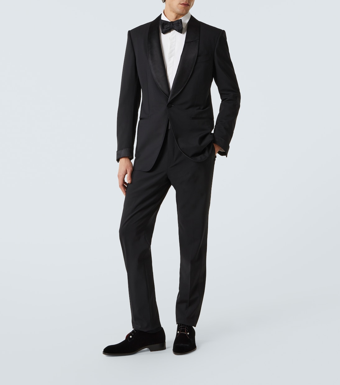 Derbies Chambeliss en velours | Christian Louboutin