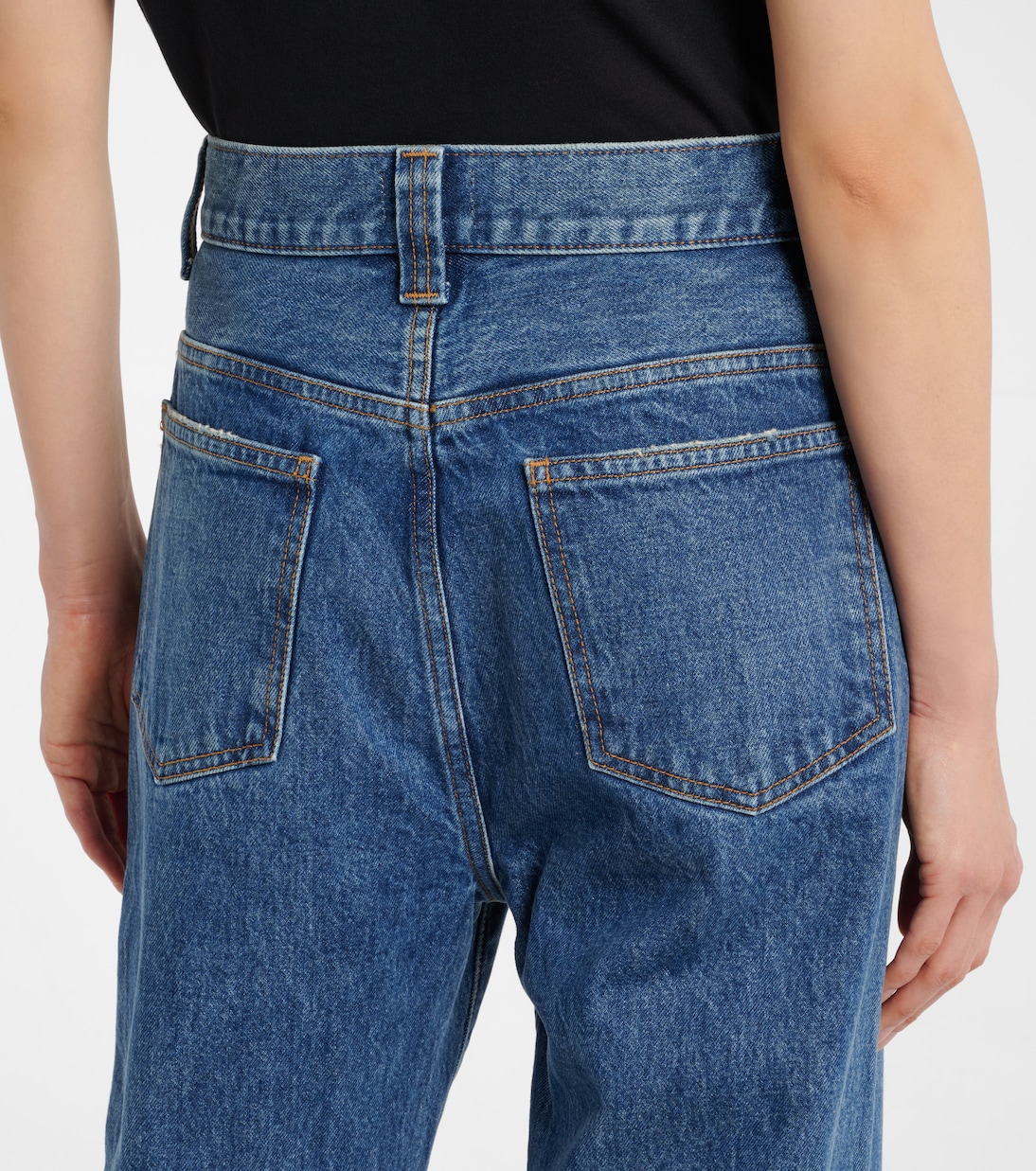 Jean tapered Corben à taille haute | Khaite