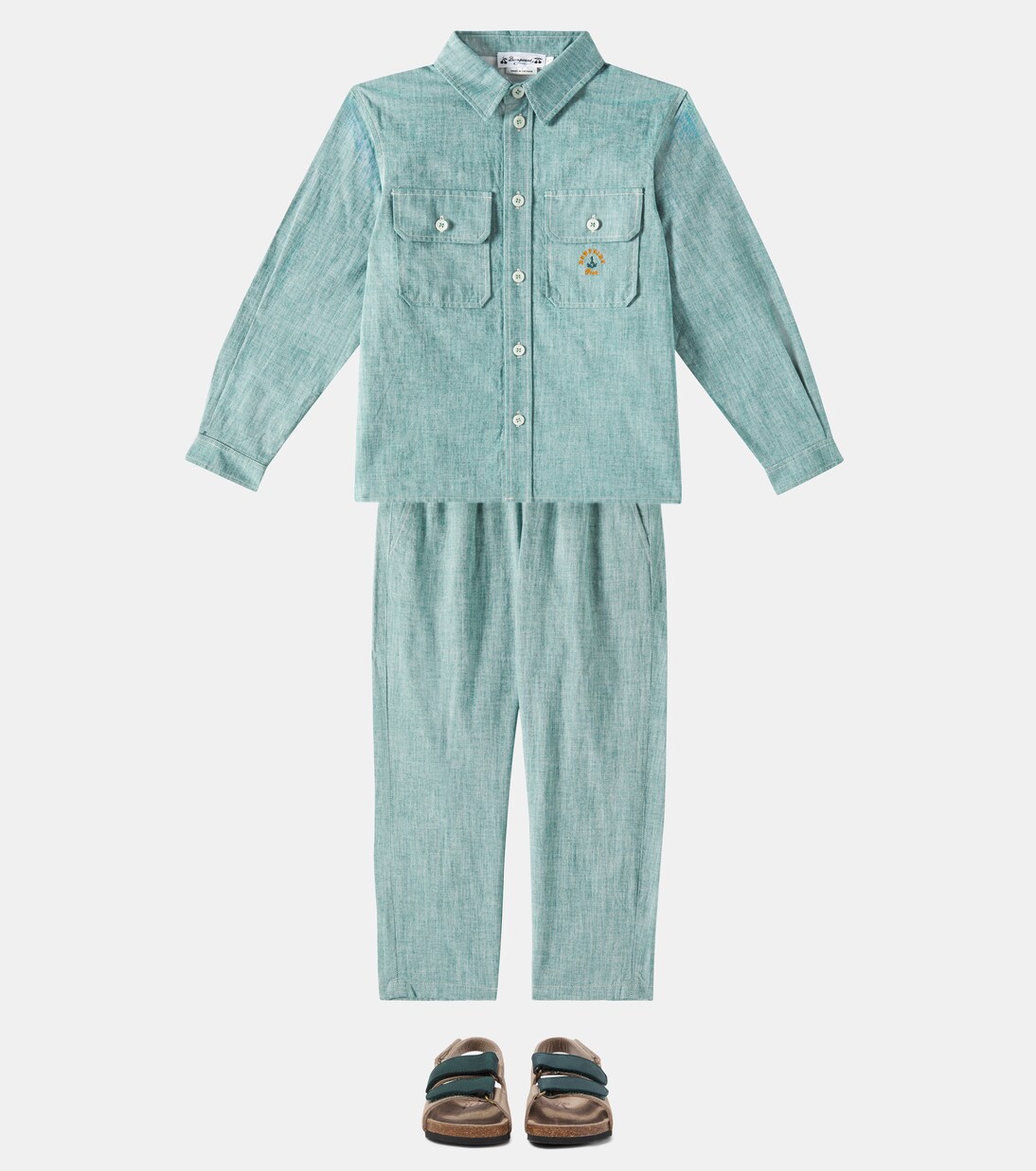 Tilyo cotton straight pants | Bonpoint