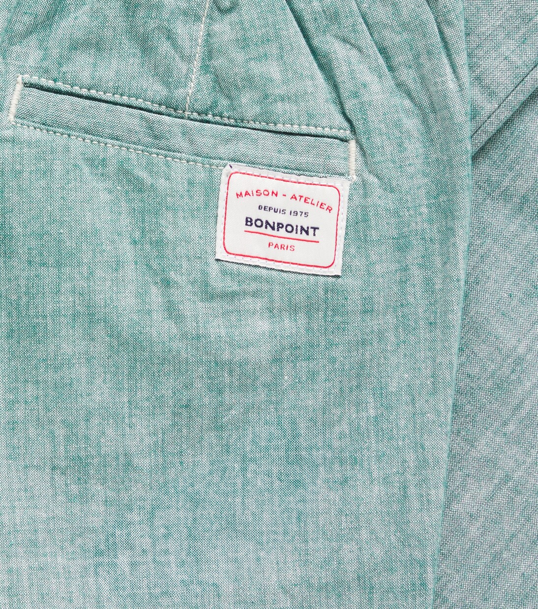 Tilyo cotton straight pants | Bonpoint