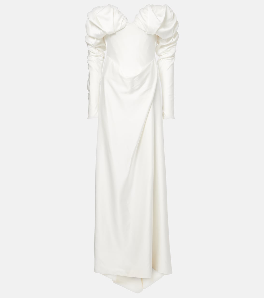 Bridal Ember off-shoulder satin corset gown | Vivienne Westwood