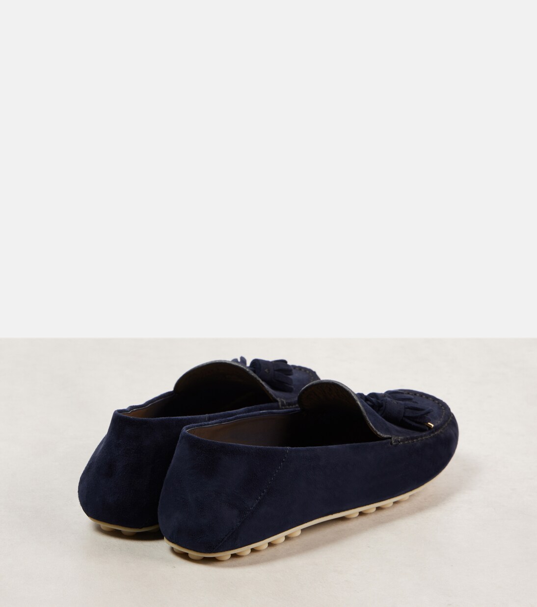 Mokassins Dot Sole Walk aus Veloursleder | Loro Piana