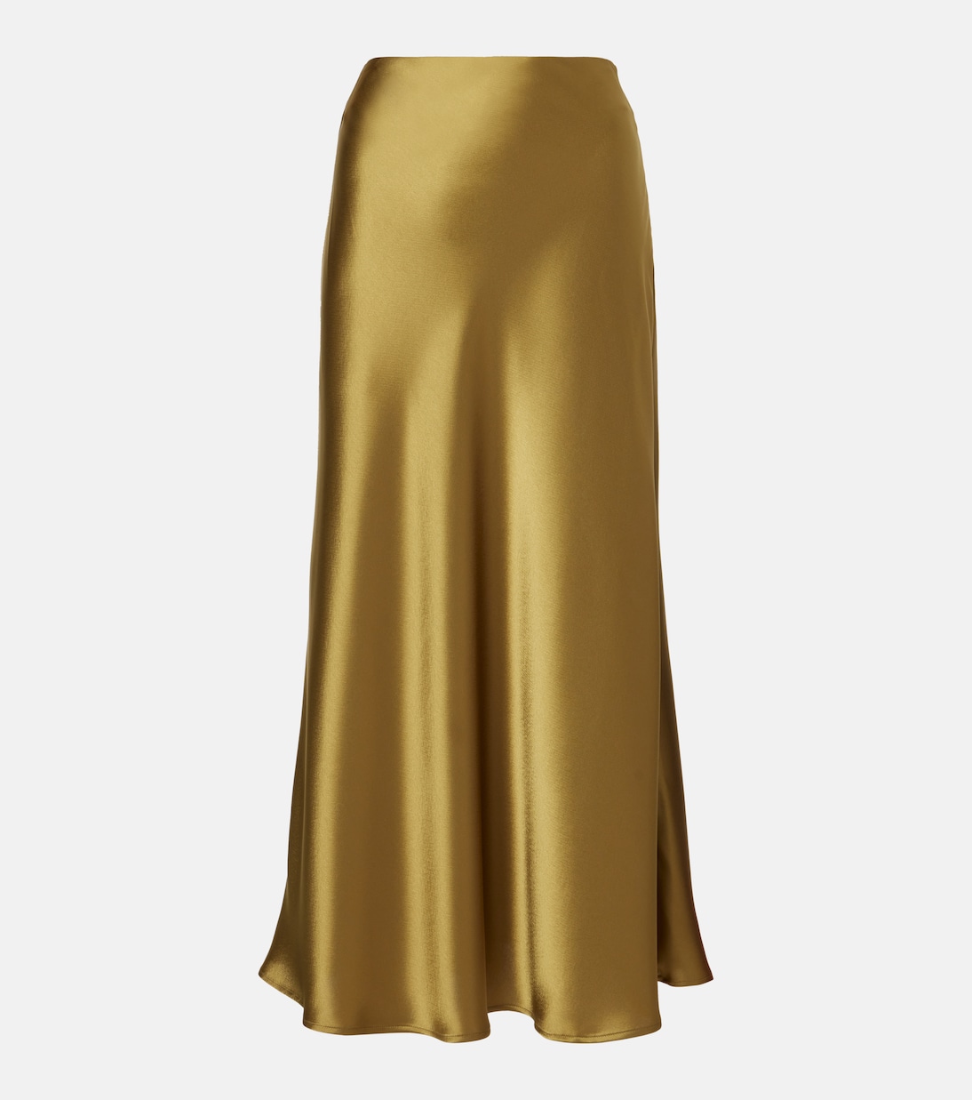 Valletta satin slip skirt | Galvan