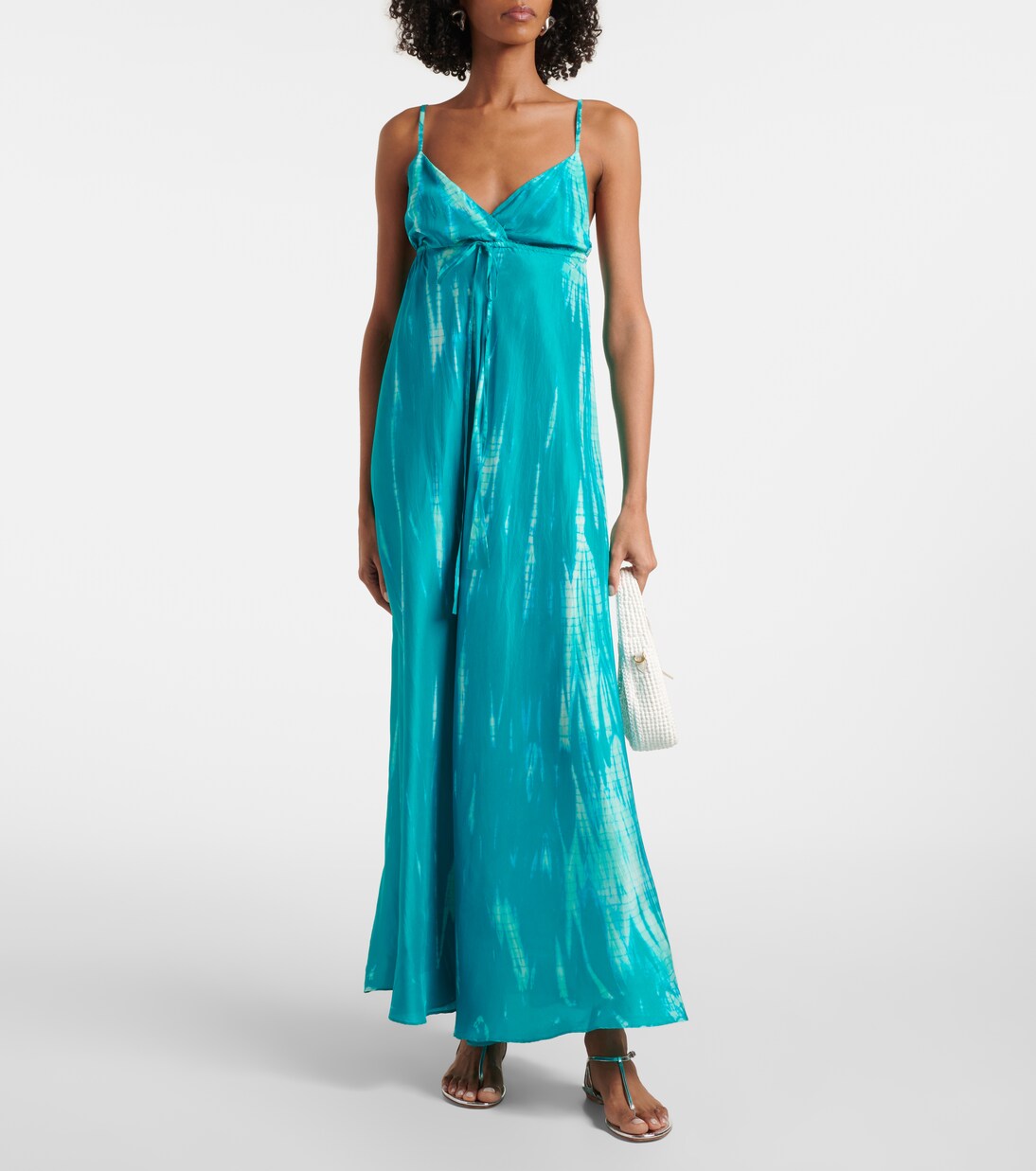 Maxikleid aus Seide | Anna Kosturova