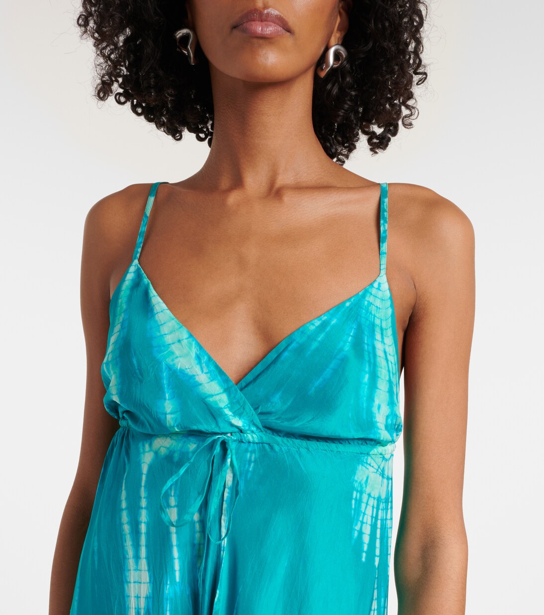 Maxikleid aus Seide | Anna Kosturova