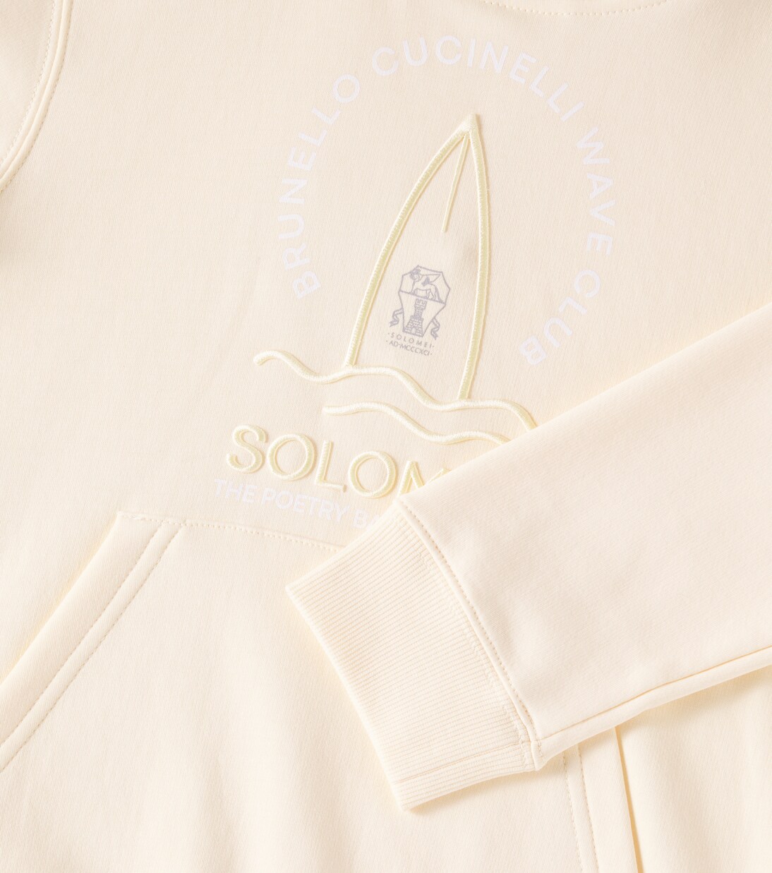 Cotton-blend hoodie | Brunello Cucinelli Kids