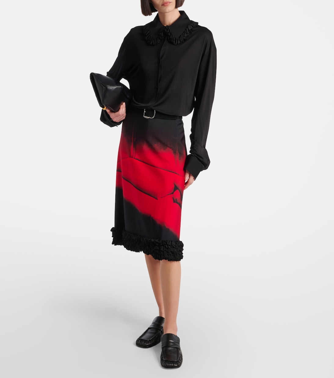 Blusa con volantes | Jil Sander