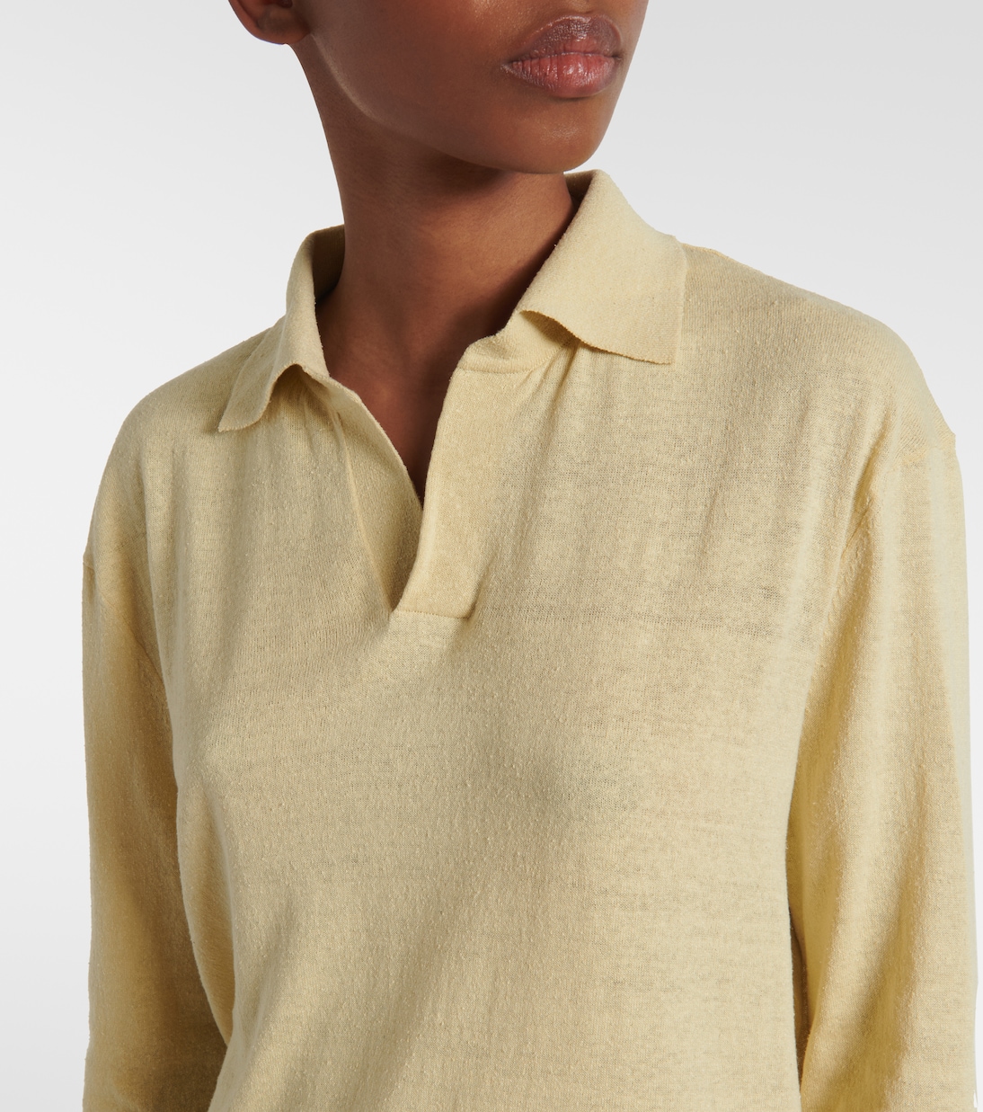 Polo Jovani en soie | The Row