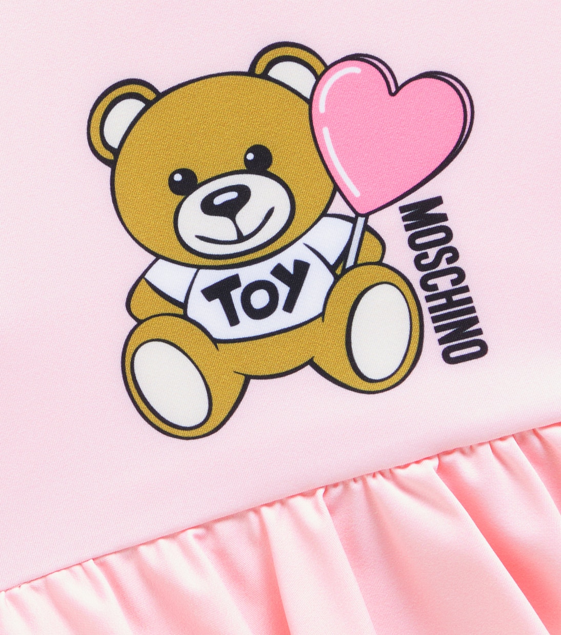 Baby Teddy Bear ruffled swimsuit | Moschino Kids