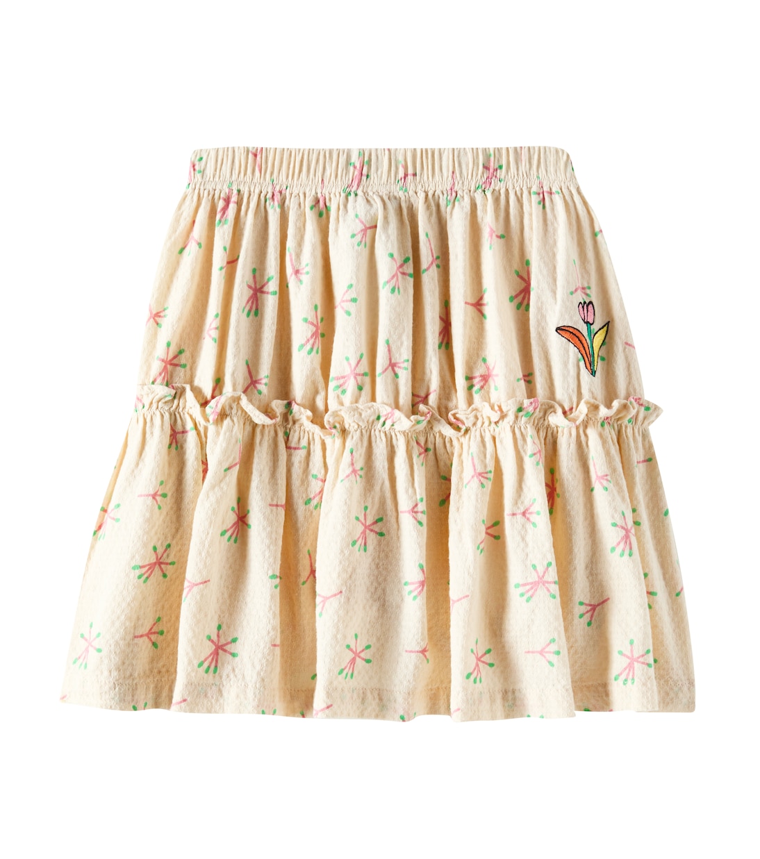 Camisa Candy Flower de algodón con volantes | Jellymallow