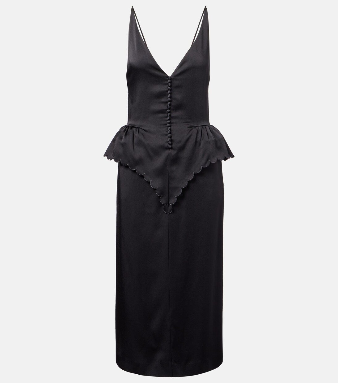 Robe midi en satin | Stella McCartney