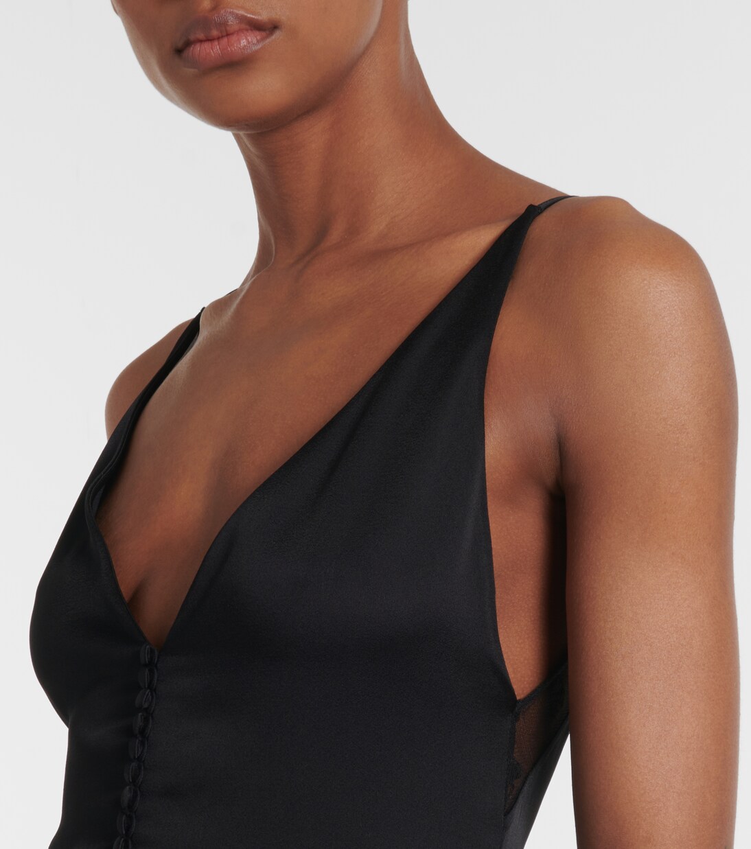 Robe midi en satin | Stella McCartney