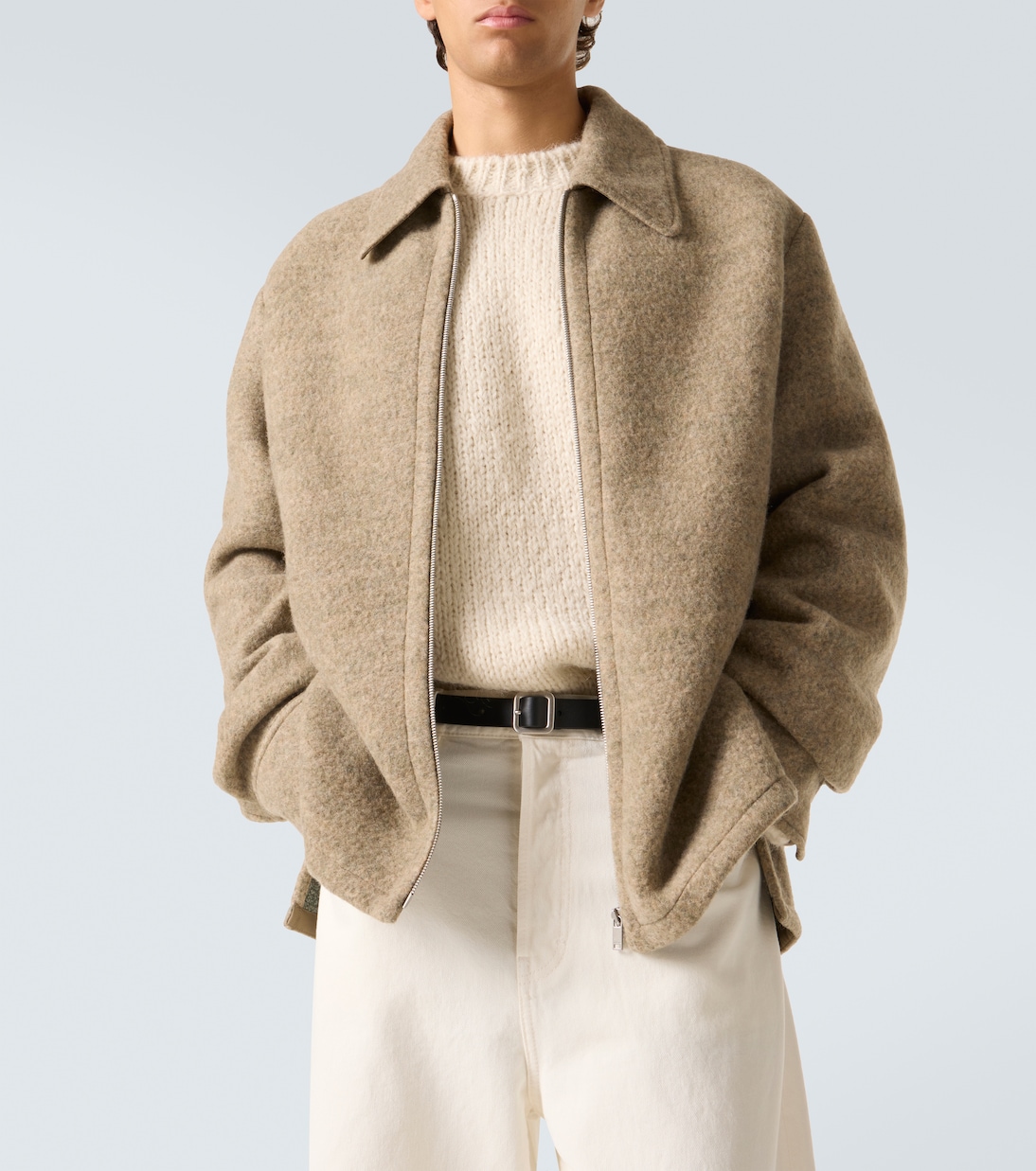 Wool-blend blouson  | Jil Sander