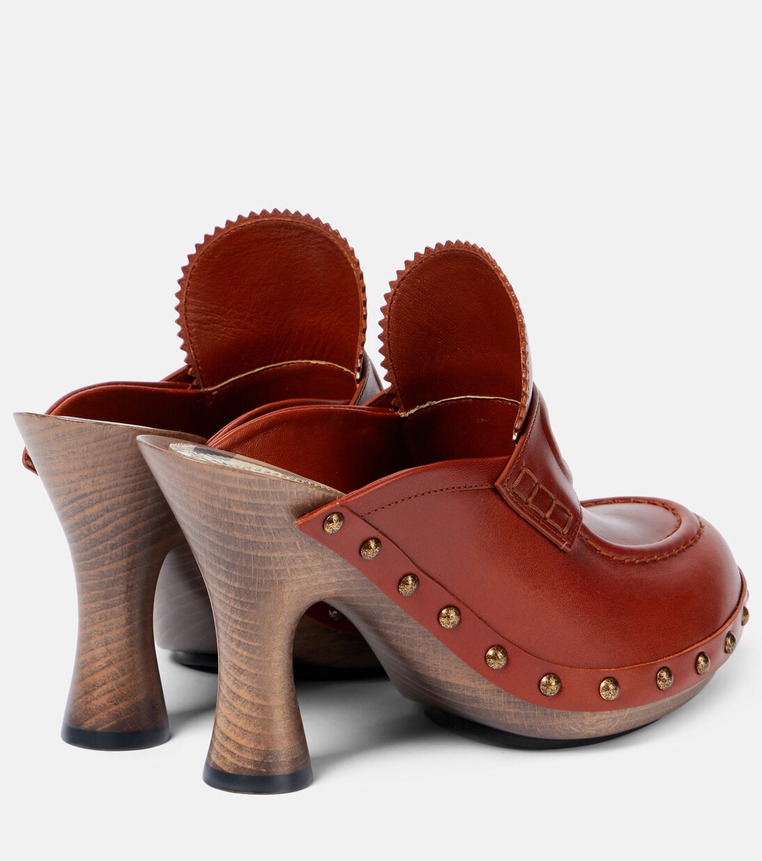 75 leather mules | Burberry