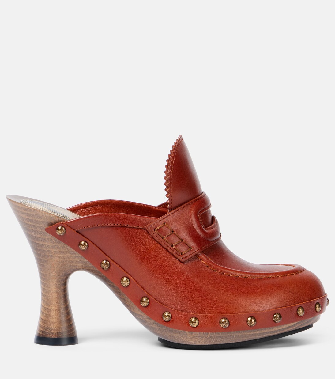 75 leather mules | Burberry