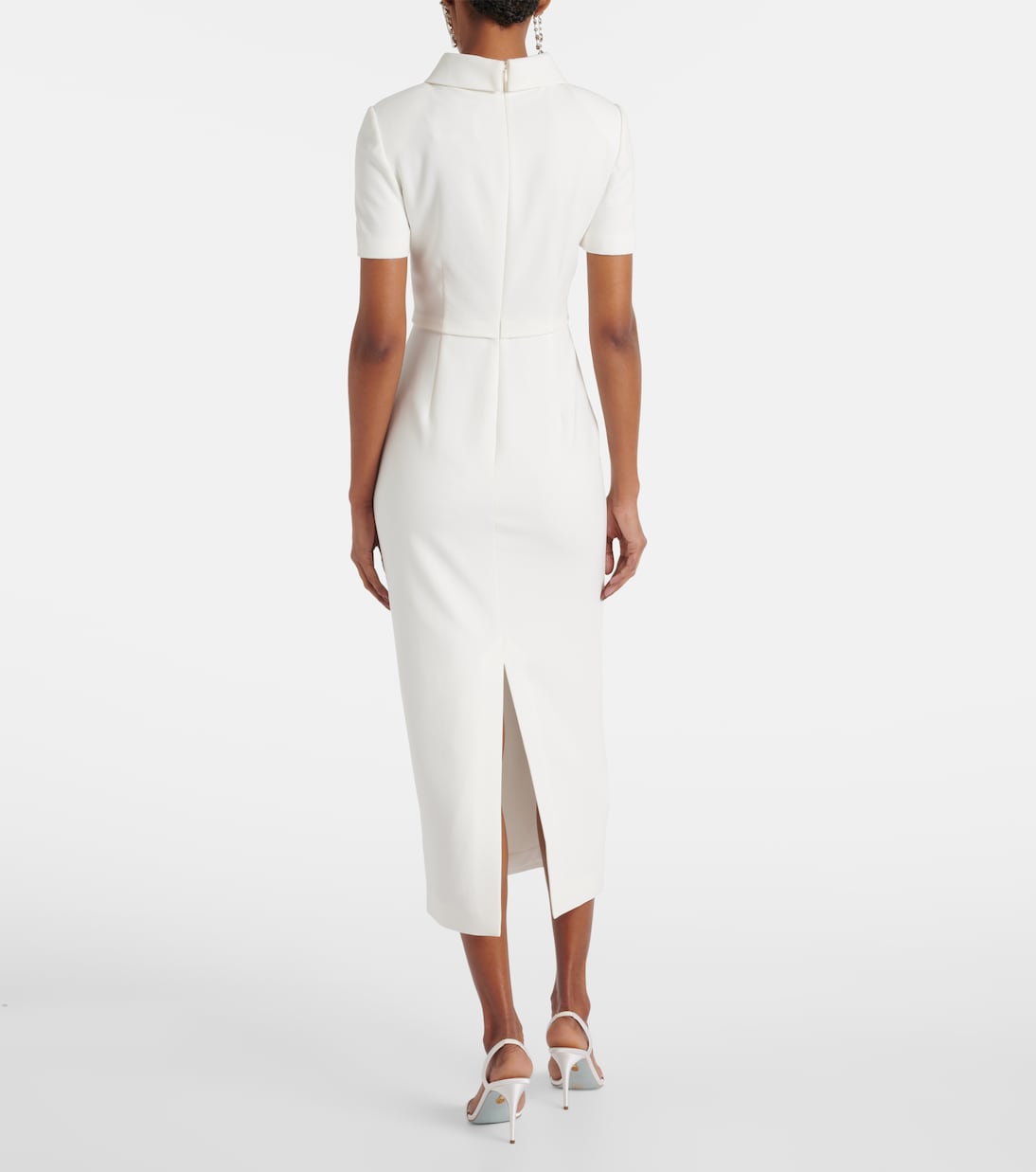 Bridal cady midi dress | Roland Mouret