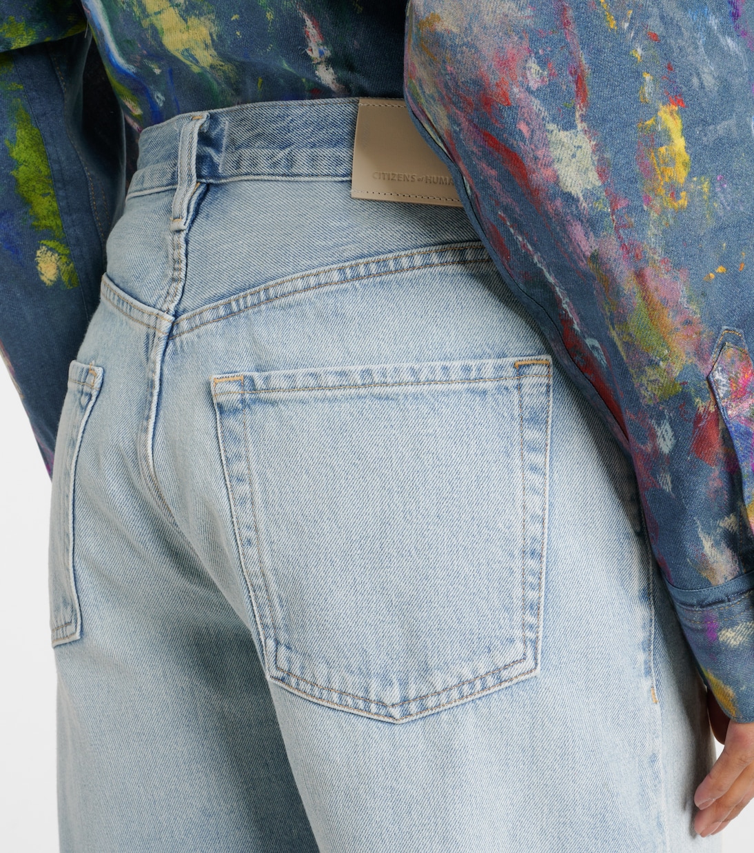 Ayla mid-rise denim shorts | Citizens of Humanity