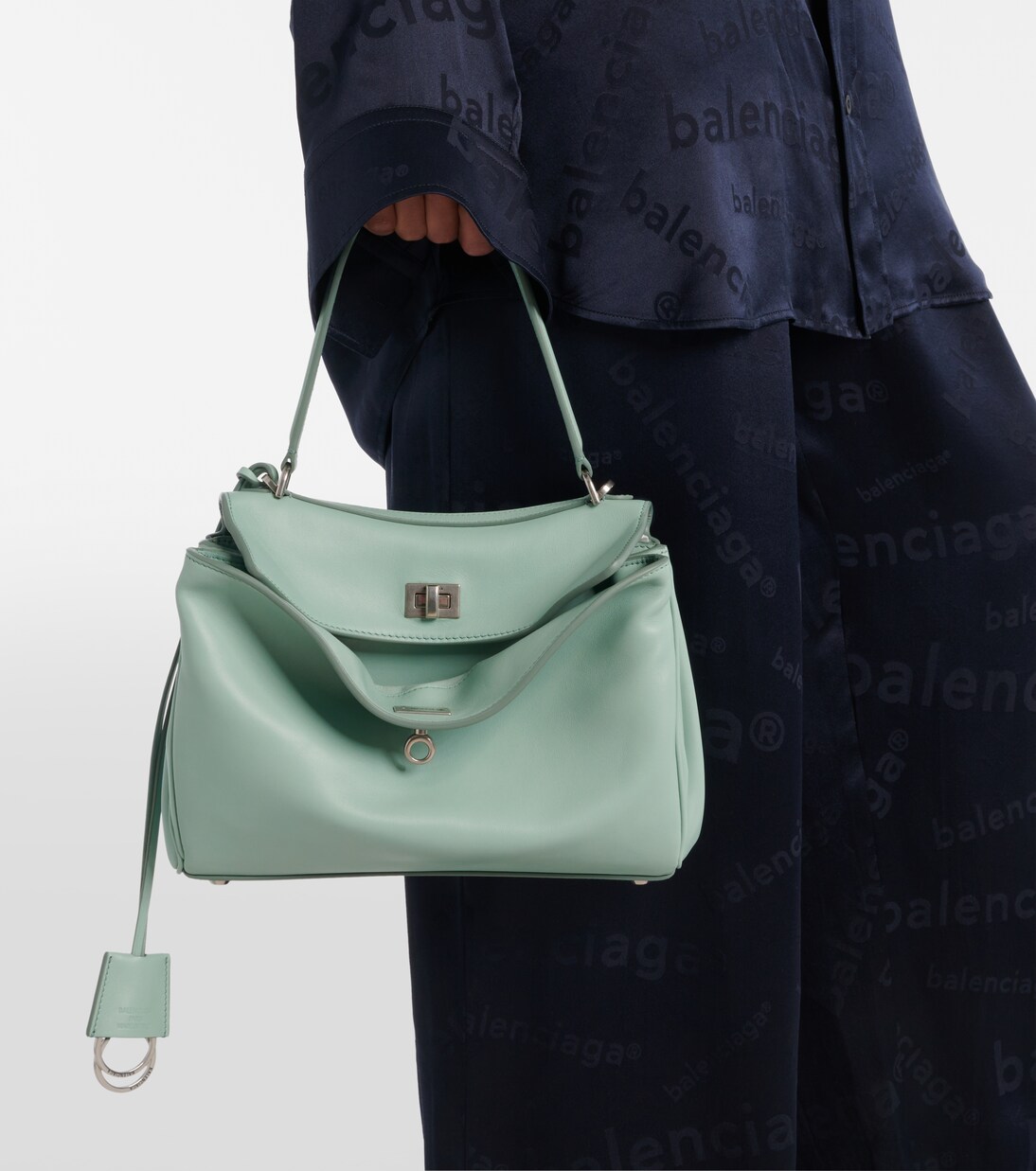 Rodeo Small leather tote bag | Balenciaga