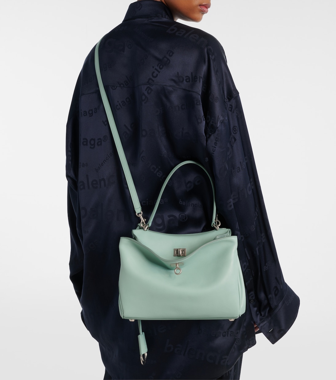 Rodeo Small leather tote bag | Balenciaga