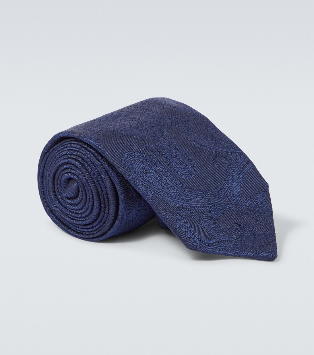 Paisley jacquard silk tie | Brunello Cucinelli
