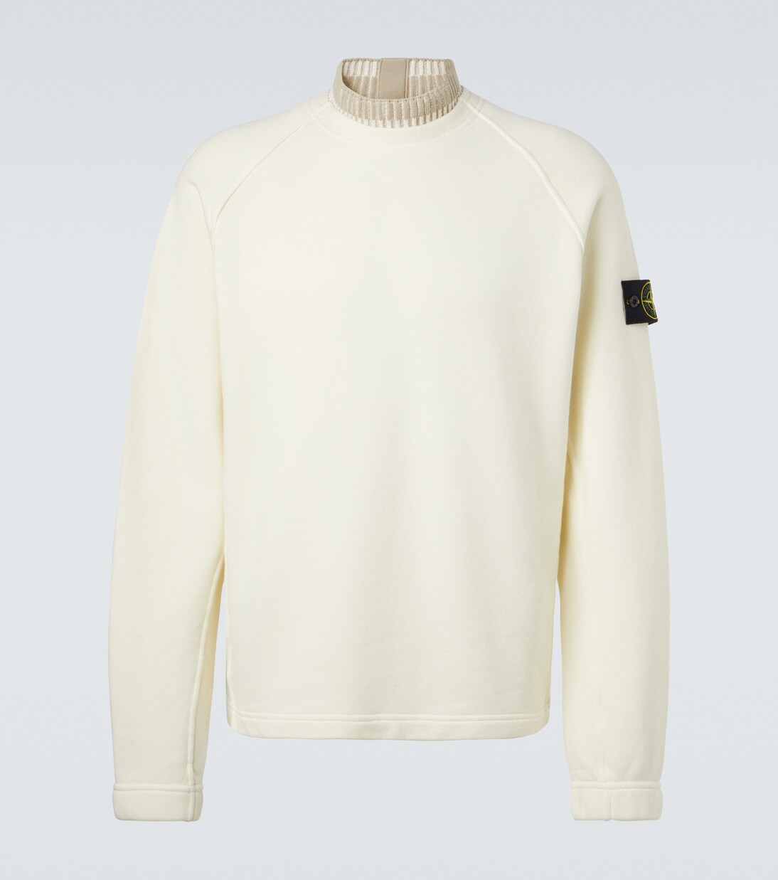 Compass cotton fleece sweatshirt | Stone Island