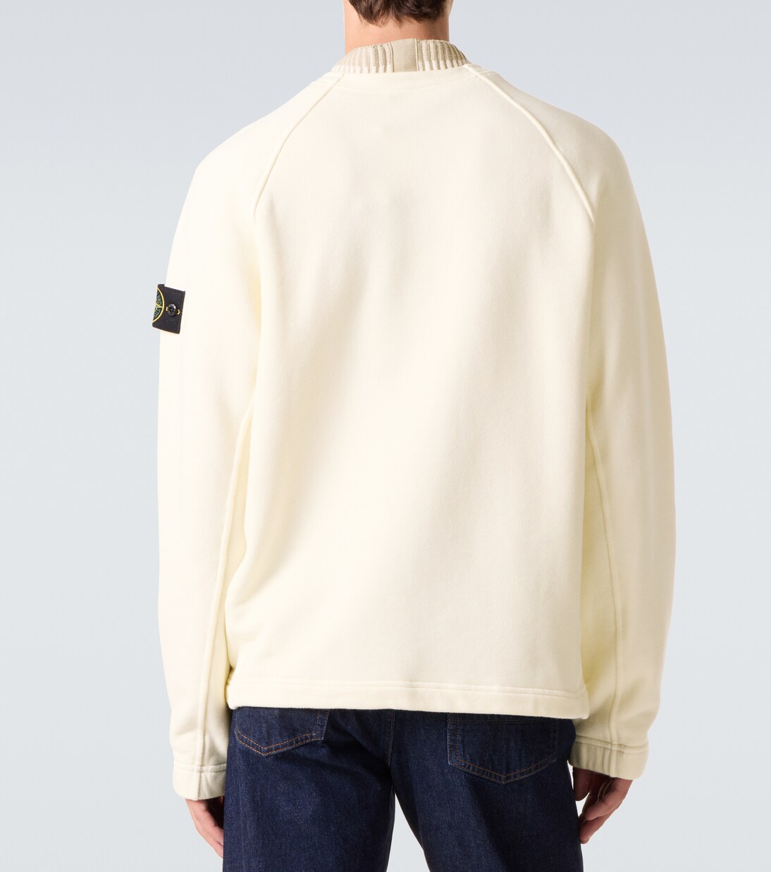 Compass cotton fleece sweatshirt | Stone Island