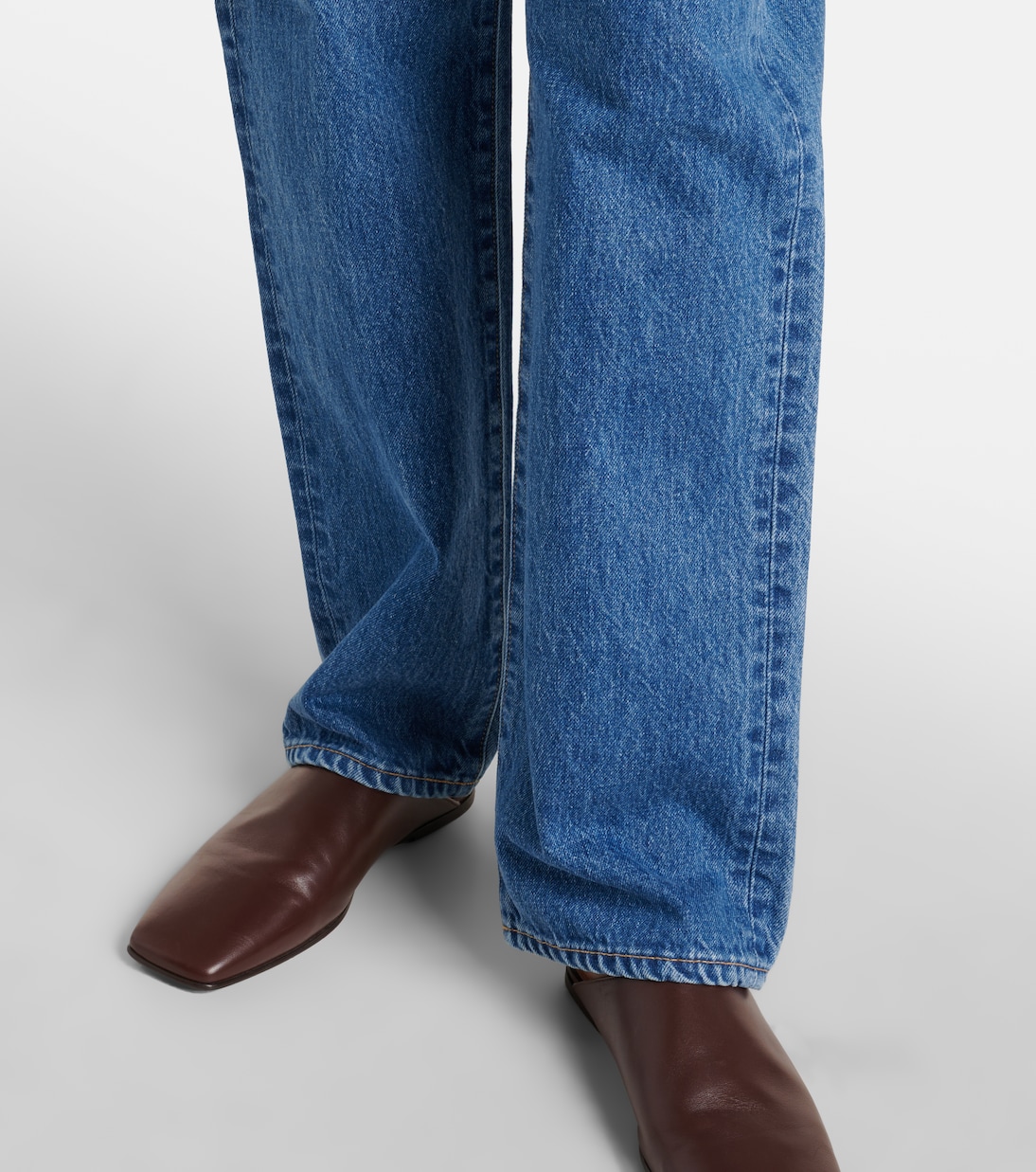 London high-rise straight jeans | Slvrlake