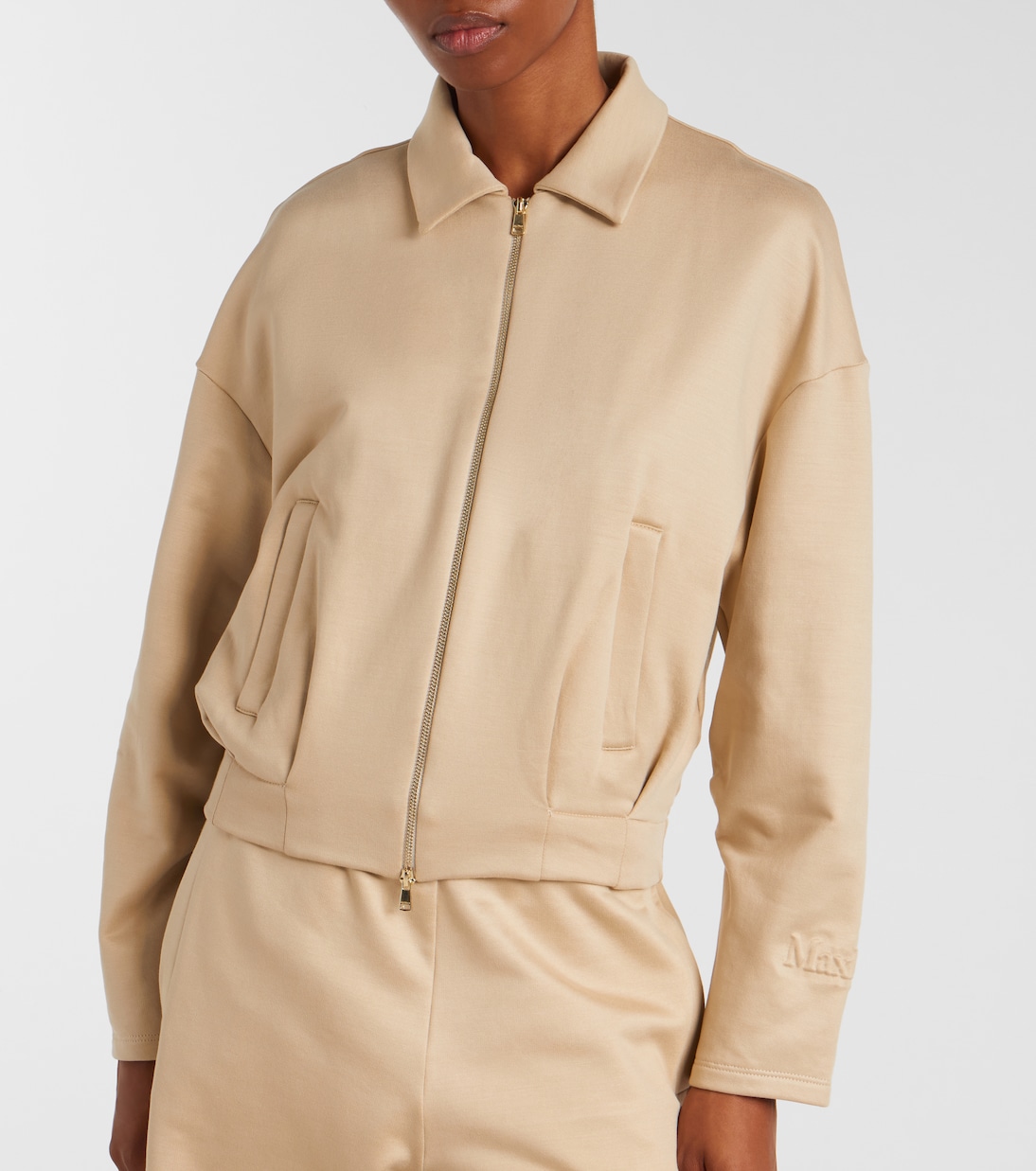 Argenta silk and cotton blouson | Max Mara