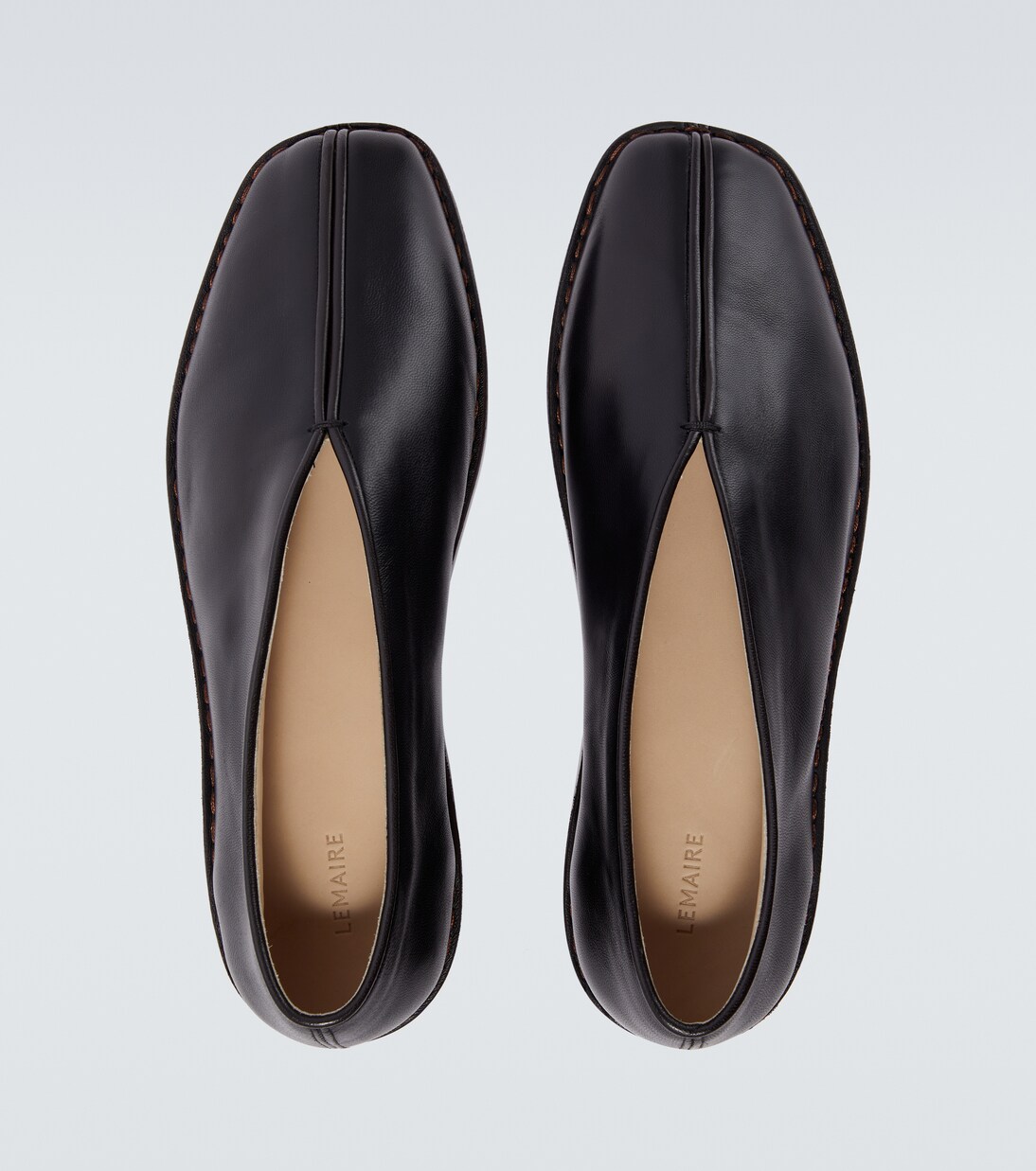 Chaussures slip-on en cuir | Lemaire