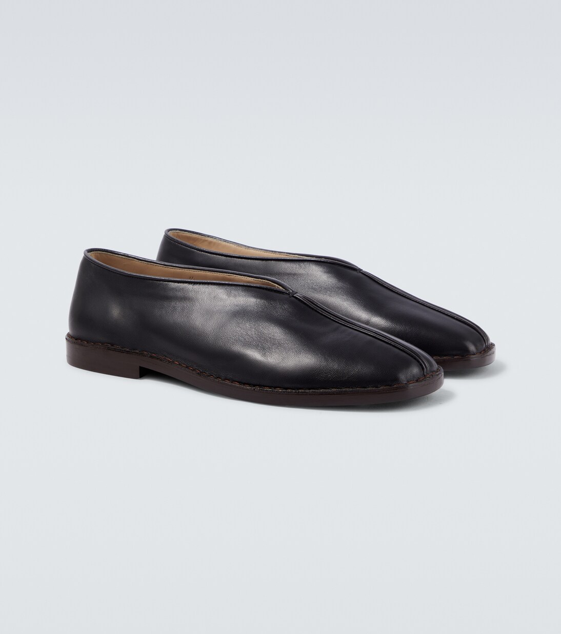 Chaussures slip-on en cuir | Lemaire