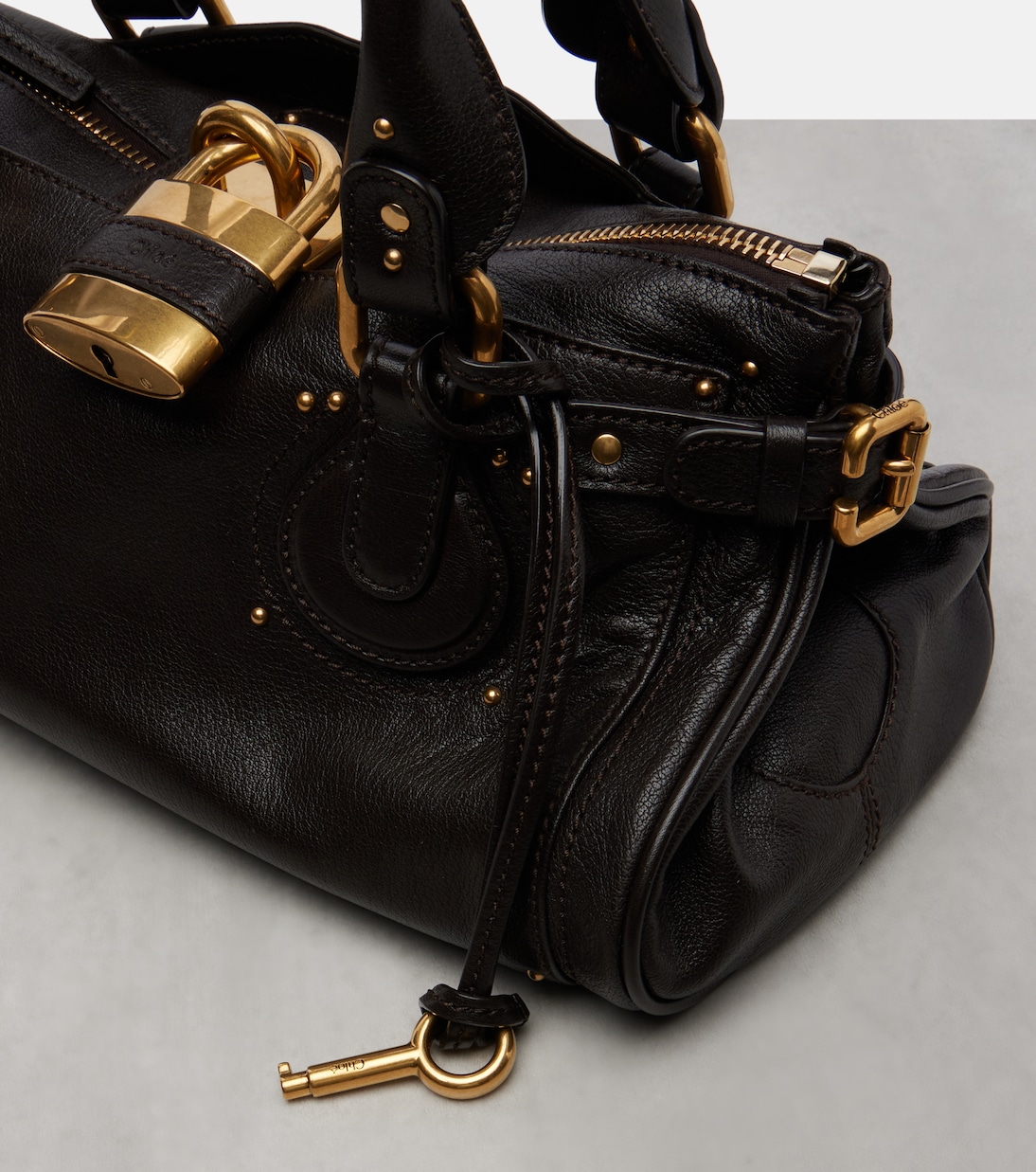 Sac Paddington Small en cuir | Chloé