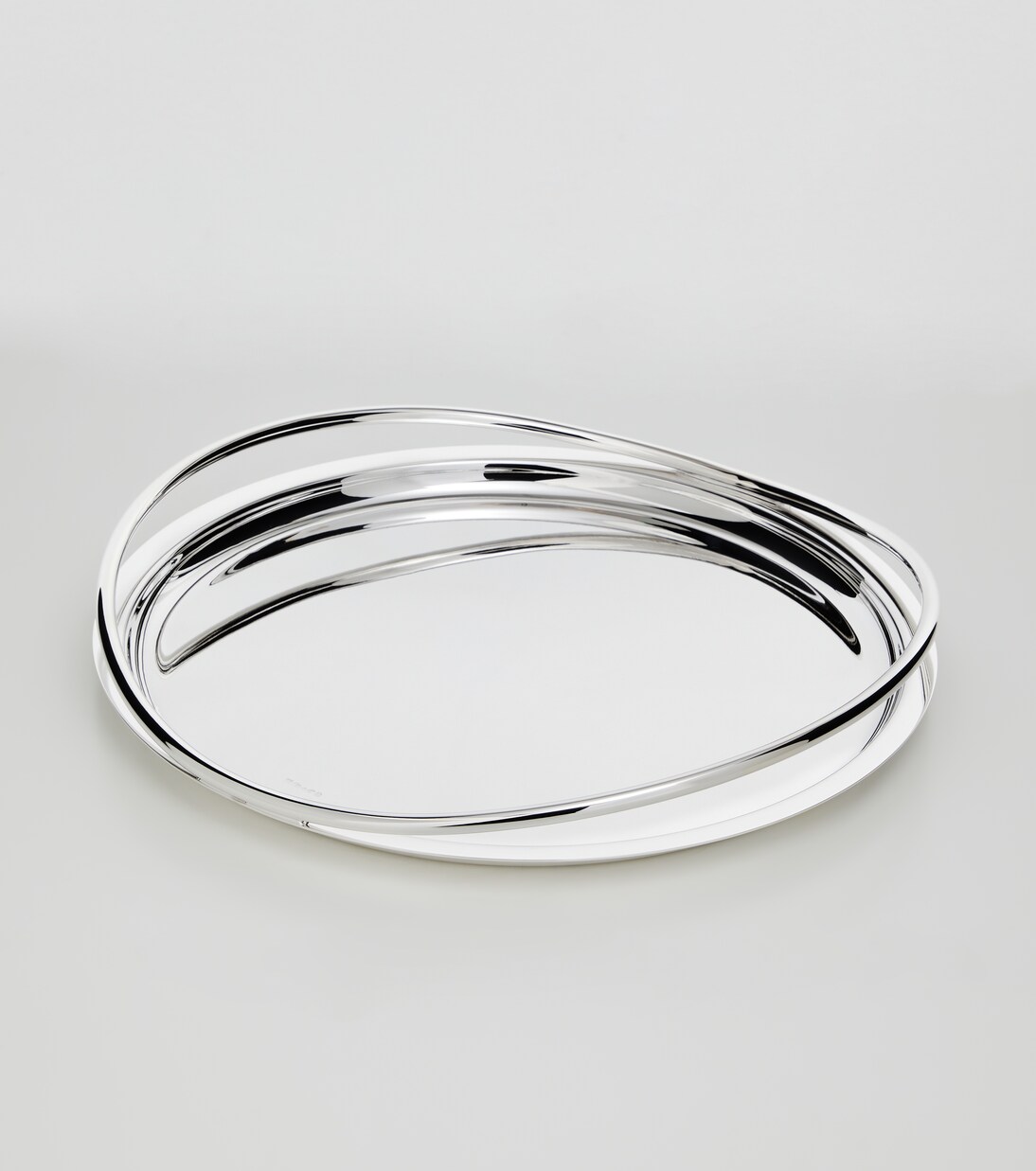 Vertigo silver-plated tray by Andrée Putman | Christofle