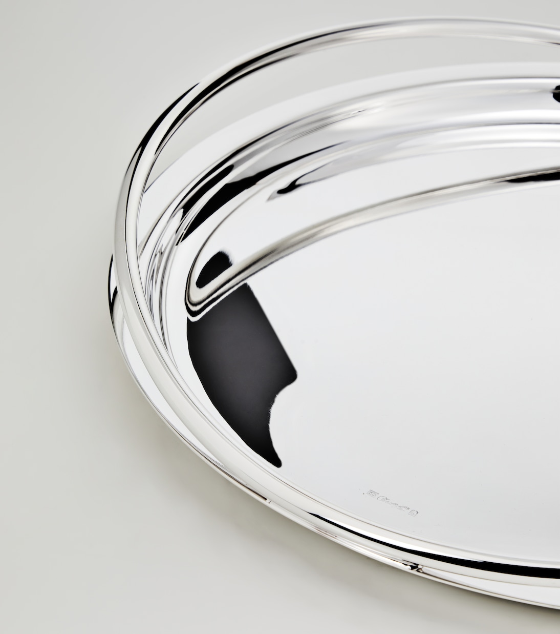 Vertigo silver-plated tray by Andrée Putman | Christofle