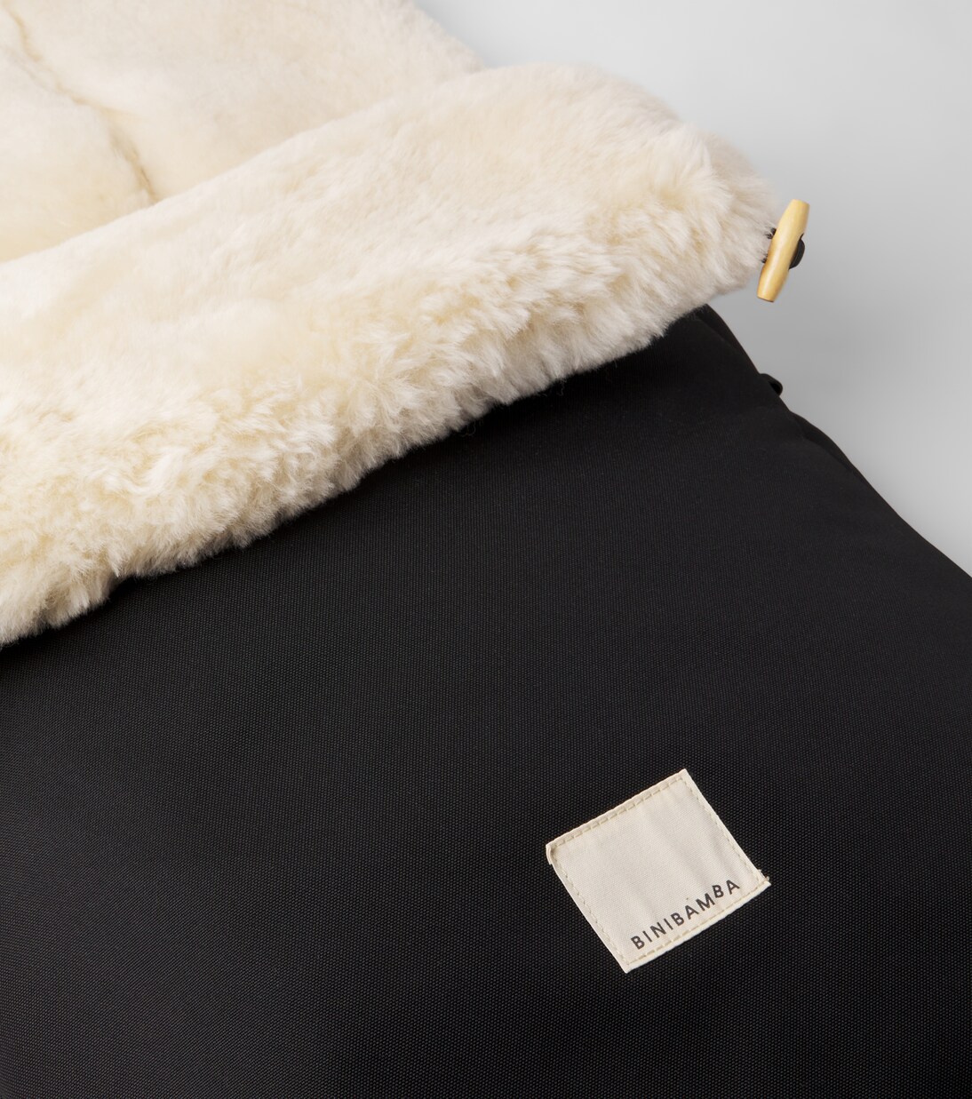 Baby Puffmuff® shearling stroller liner | Binibamba