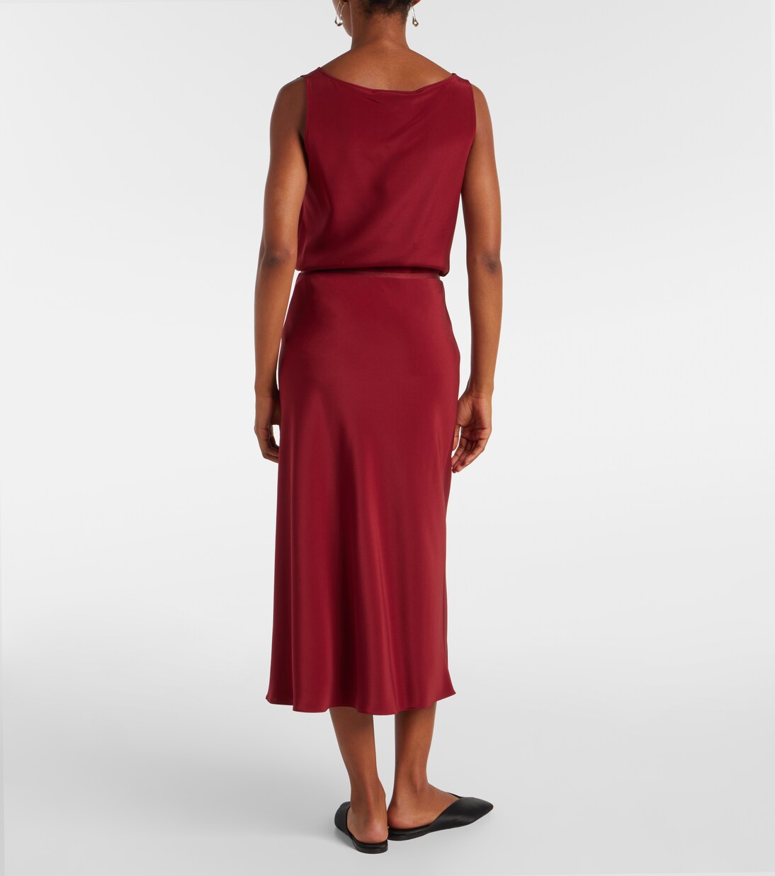Borbona silk-blend midi skirt | Max Mara