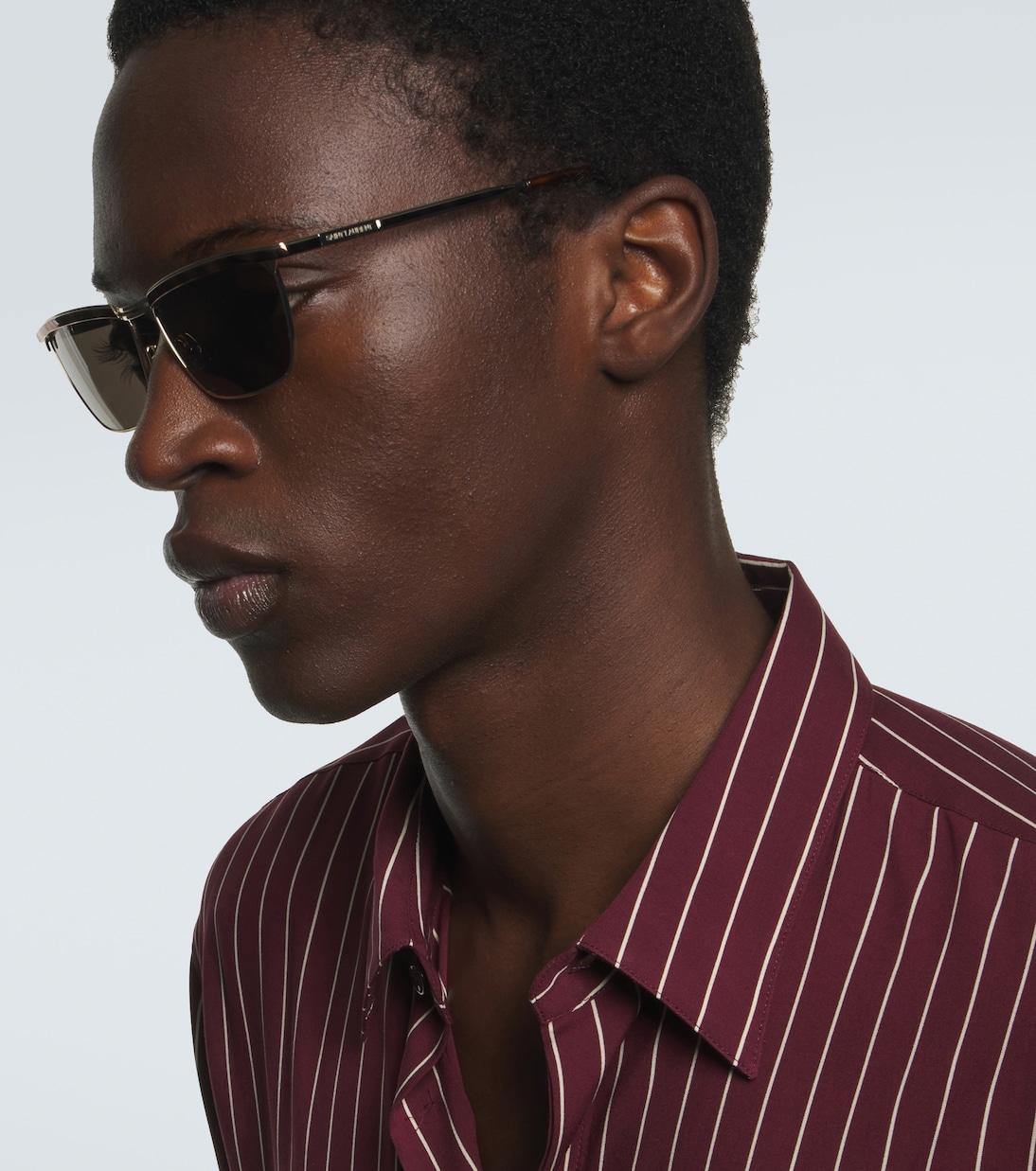 SL 795 Joe rectangular sunglasses | Saint Laurent