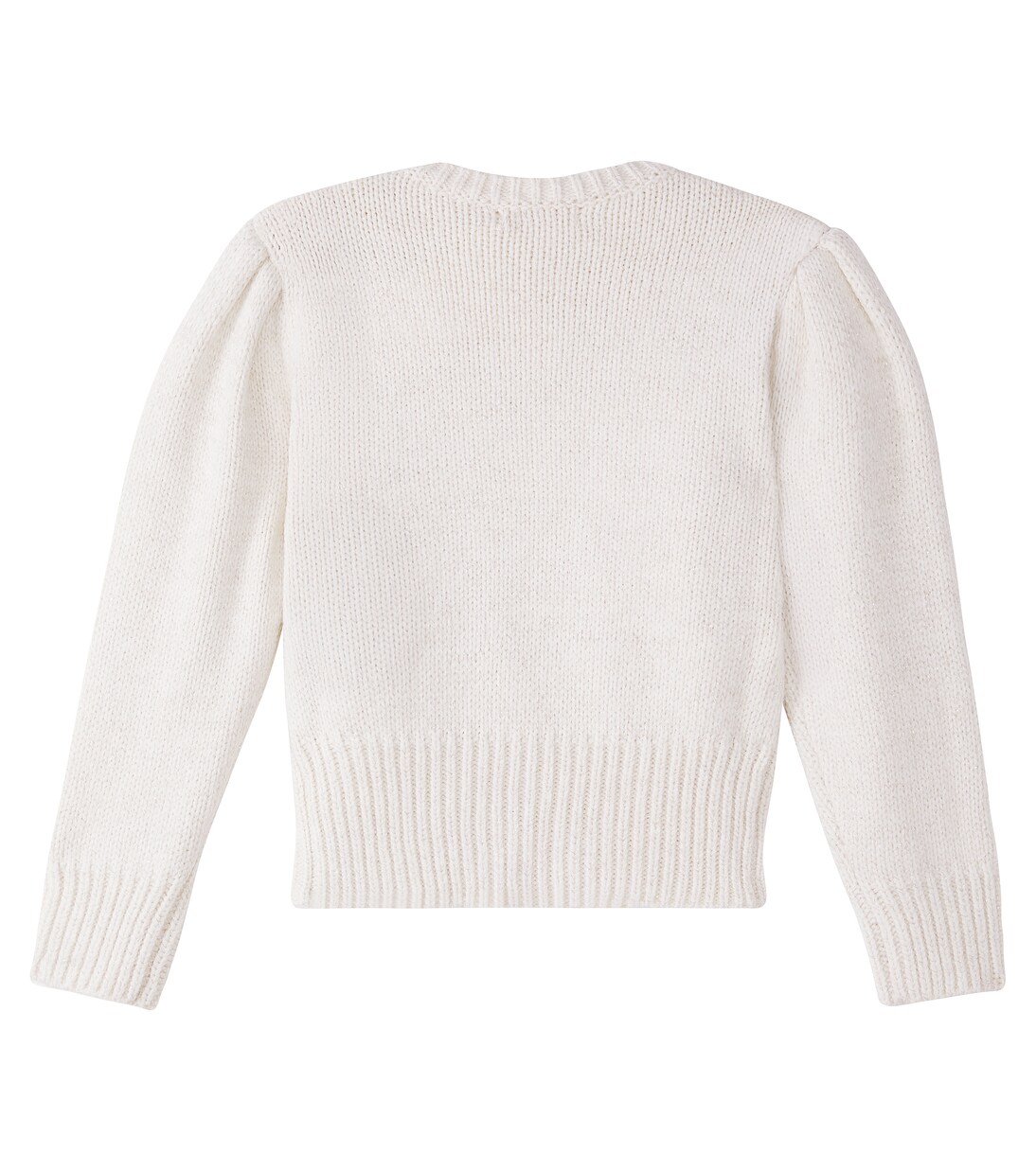 Gabri embroidered lamé sweater | C'era Una Volta