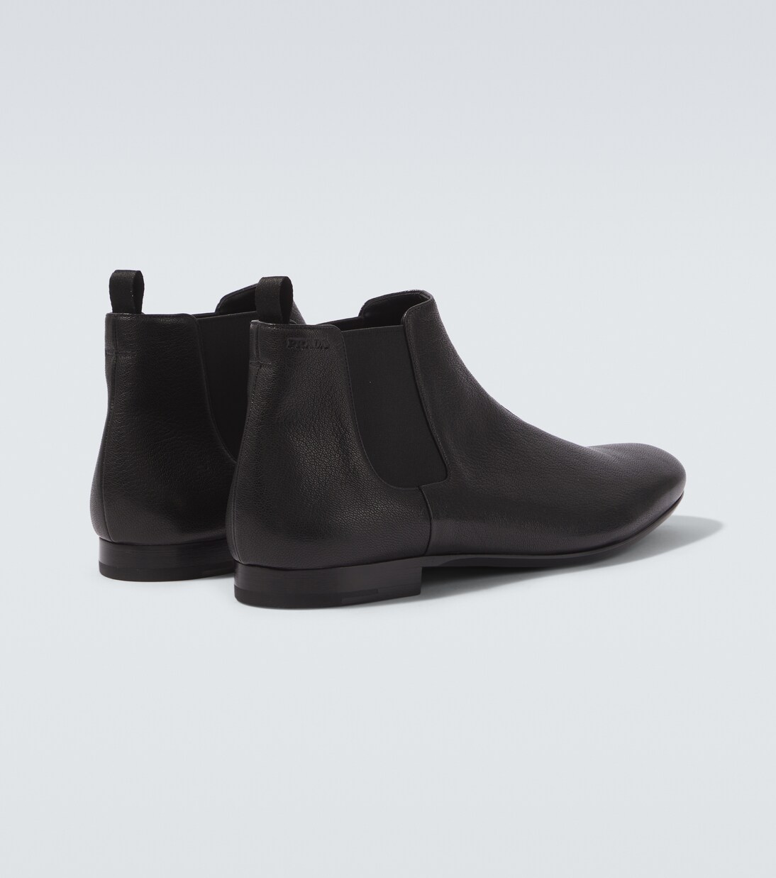 Leather Chelsea boots | Prada
