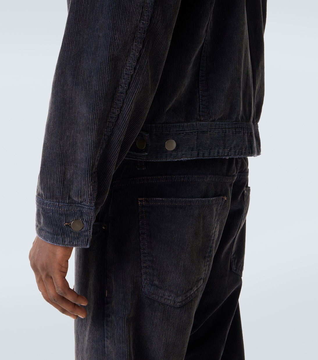 X Aaron Levine Jacke Derby aus Baumwoll-Cord | Studio Nicholson