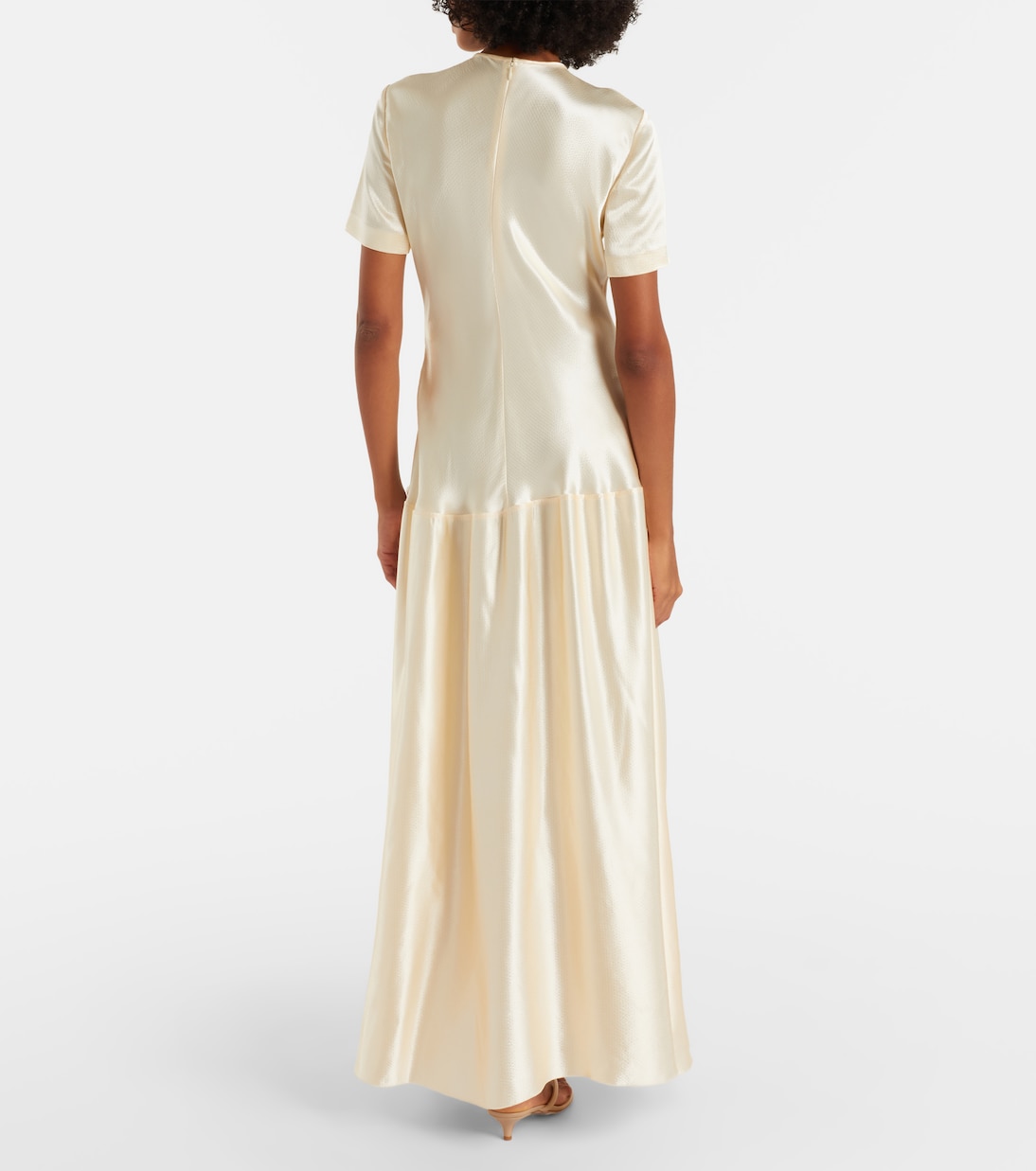 Clodia satin maxi dress | Fforme