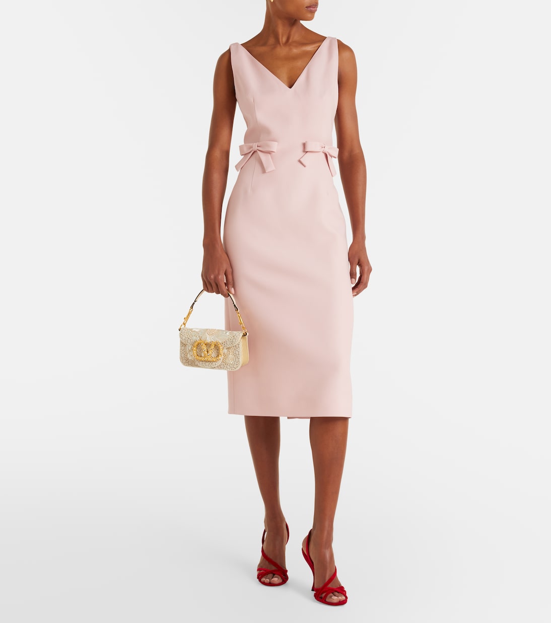 Verzierte Schultertasche Locò Small  | Valentino Garavani