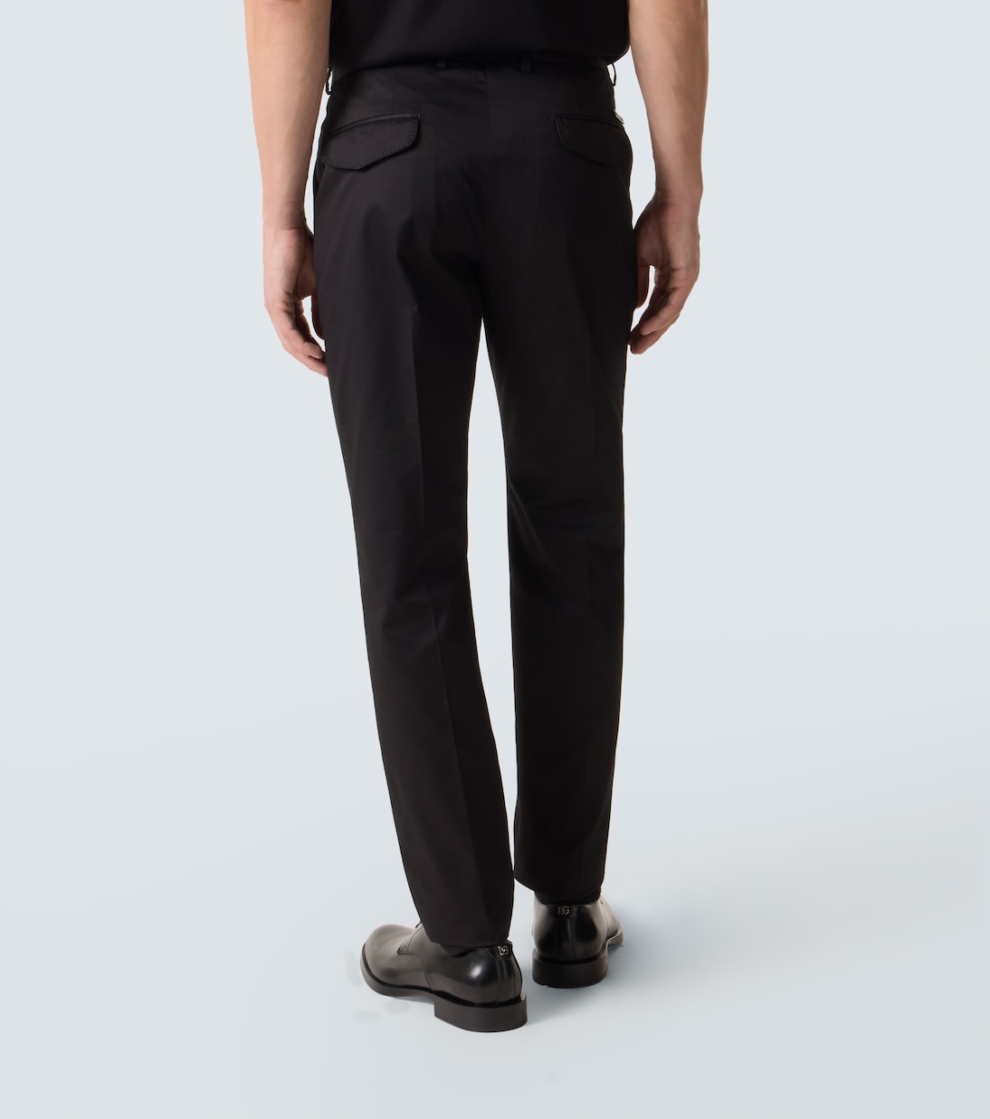 Schmale Hose aus einem Baumwollgemisch | Dolce&Gabbana